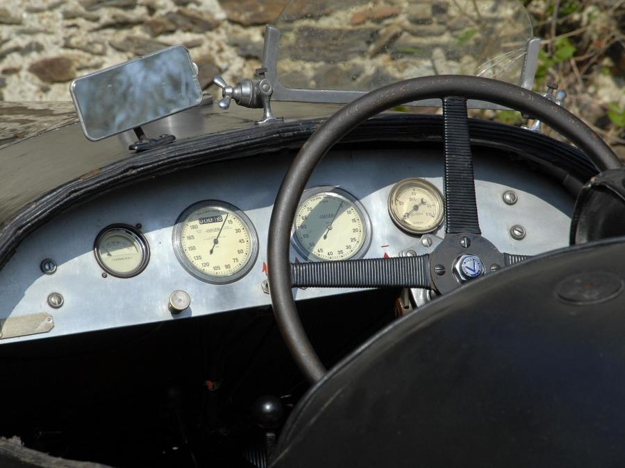 Панель приборов Salmson Grand Prix 1927 года  (фото 2 из 10)